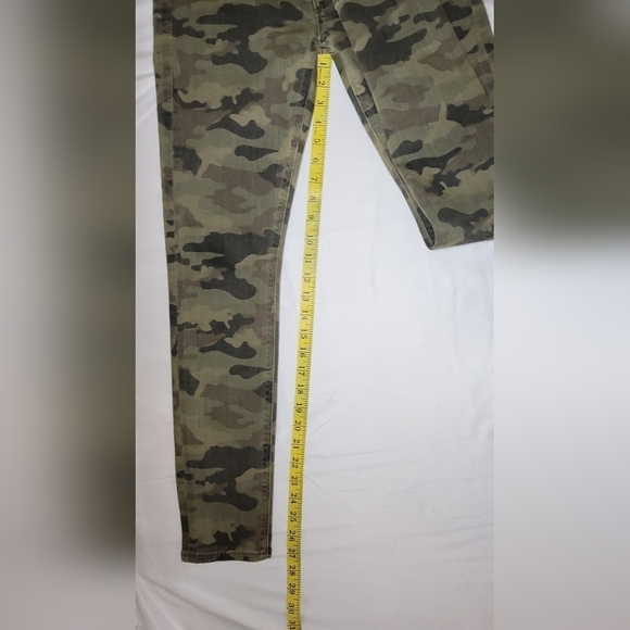 Hudson Krista Super Skinny Crop Camouflage Women's Jeans Size 27 - Picture 12 of 13